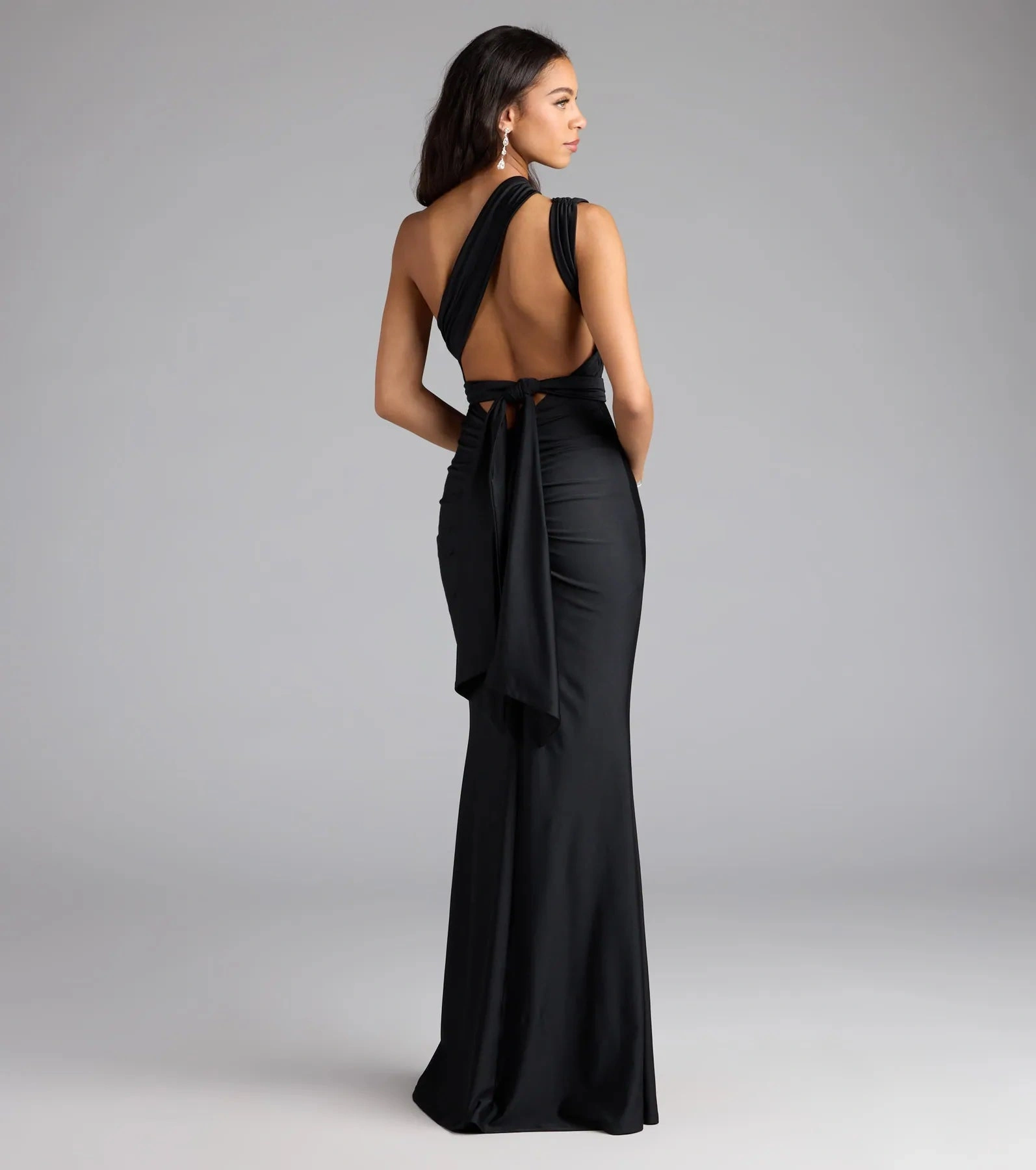 Schimmernder Meeresjungfer-Ballkleid Lucena – Vielseitig & Elegant!